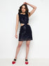 Kimberly Navy Cut Out Mini Dress