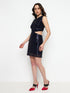 Kimberly Navy Cut Out Mini Dress