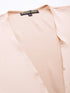 PINK BUBBLE SATIN OPEN FRONT LONGLINE SHRUG