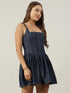 Ariel Denim Corset Mini Dress