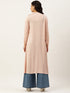 PINK BUBBLE SATIN OPEN FRONT LONGLINE SHRUG
