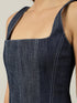 Ariel Denim Corset Mini Dress