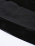 Moira Black Velvet Mini Skirt