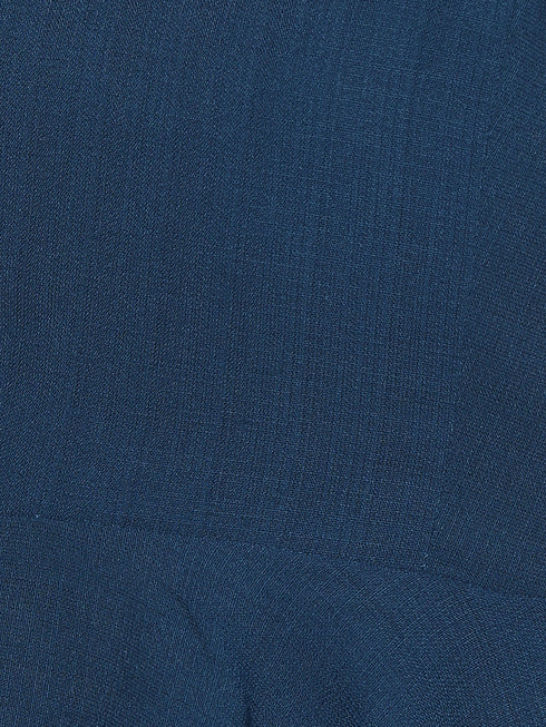 TEAL BOW BACK SPAGHETTI TOP