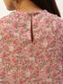 Pink Floral Raglan Sleeve Top