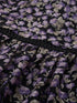 Tina Black Floral Scallop Lace Mini Dress