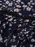 Tina Navy Floral Scallop Lace Mini Dress