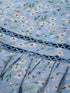 Anna Sky Blue Floral Scallop Lace Mini Dress