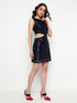 Kimberly Navy Cut Out Mini Dress