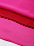 CAMILLA RED COLOUR-BLOCK BOAT NECK MAXI DRESS