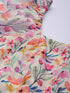FLORAL PUFF SLEEVE MINI DRESS