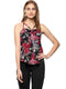 FLORAL STRAPPY SWING TOP