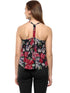 FLORAL STRAPPY SWING TOP