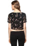 FLORAL BOXY-STYLE CROP TOP