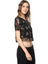 FLORAL BOXY-STYLE CROP TOP