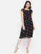 FLORAL PRINT MIDI PENCIL DRESS