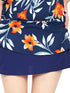 FLORAL ONE SHOULDER MINI DRESS