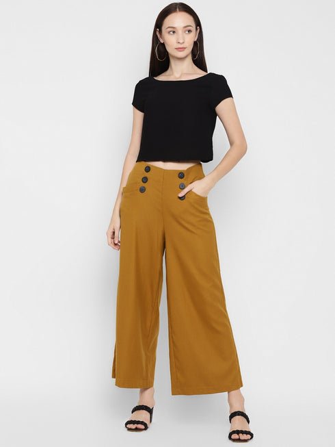 BLACK RUCHED BACK CROP TOP