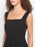 MONOCHROME BACK-TIE MINI DRESS